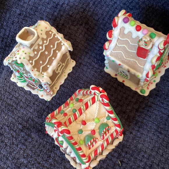 Ginger Bread houses -Resin -set of 3 - Picture 3 of 4